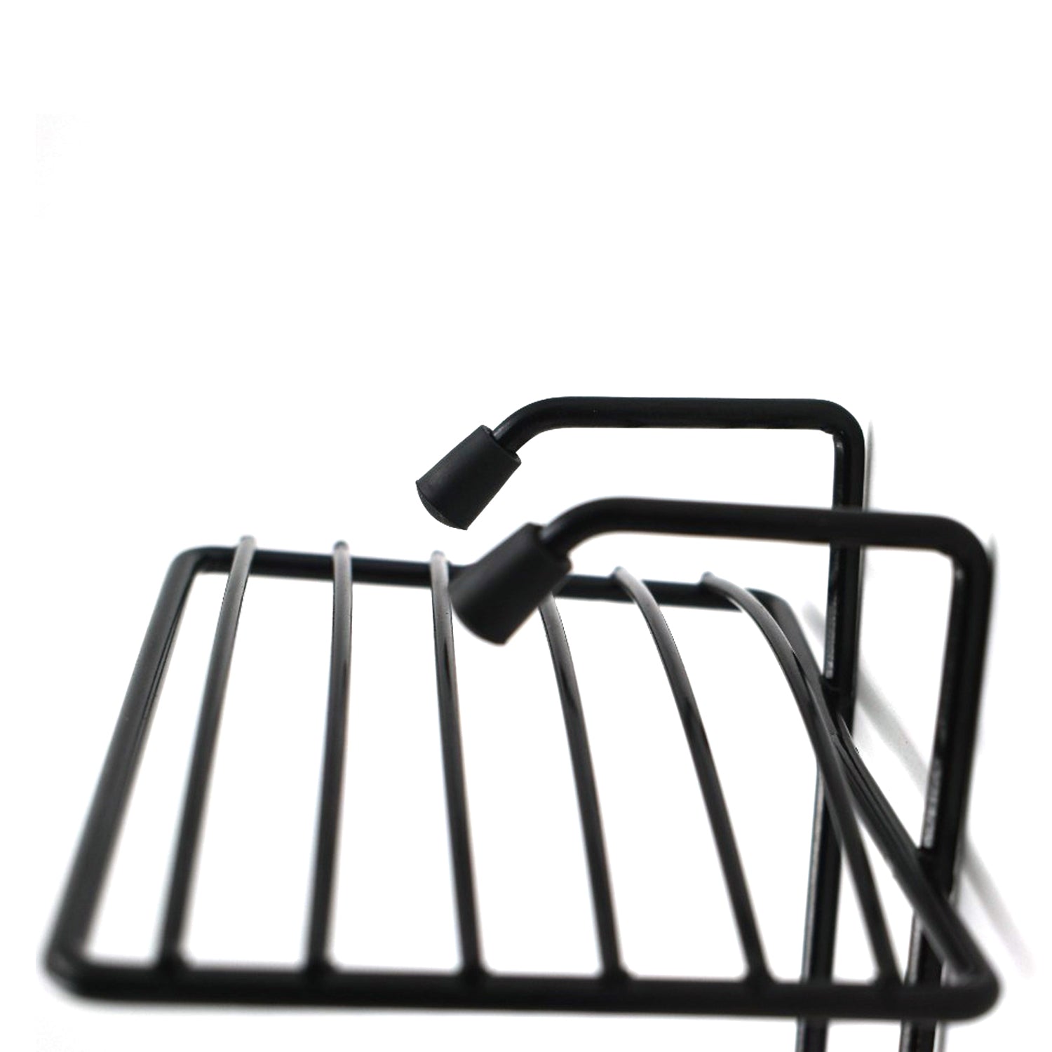 Elegant two-layer soap rack for bathroom organization and soap storage. Elegant two-layer soap rack for bathroom organization and soap storage.
